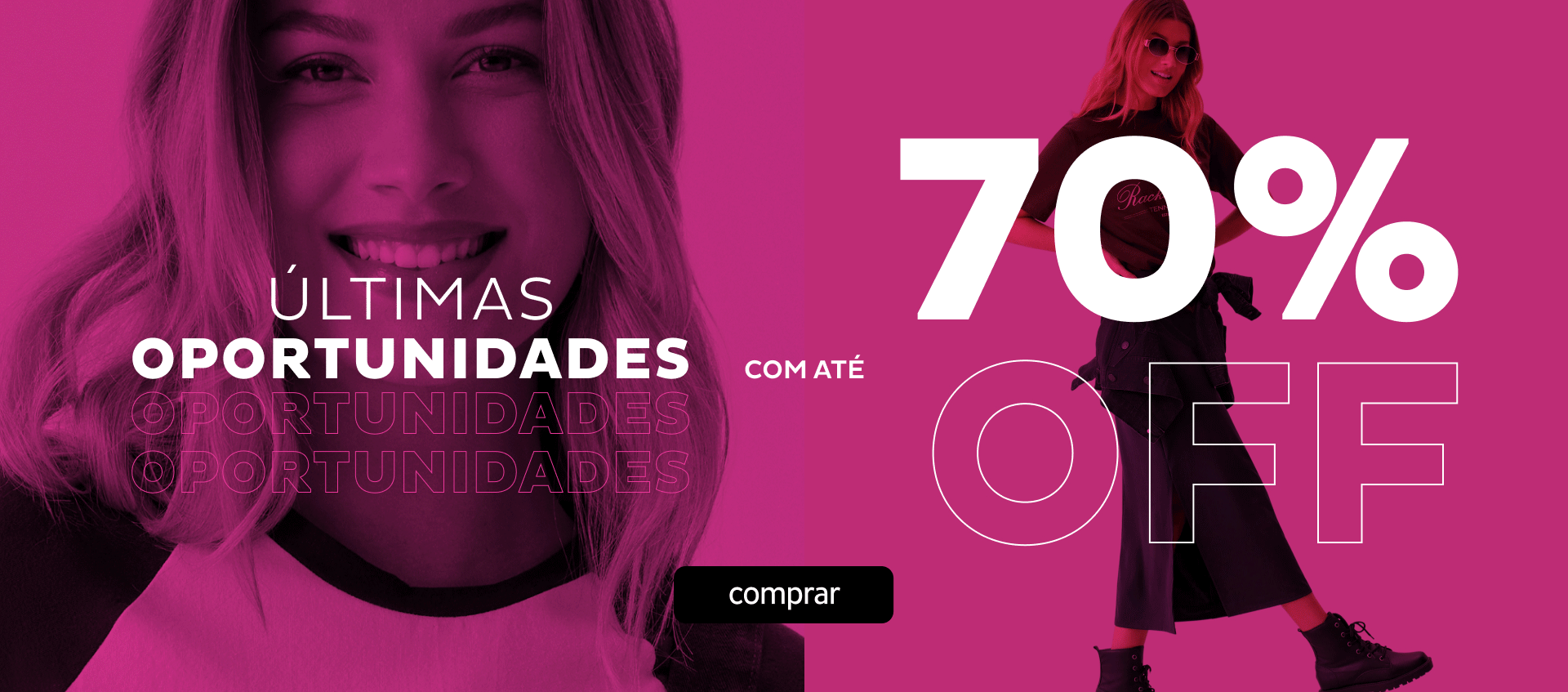 Últimas Oportunidades com até 70%OFF Últimas Oportunidades com até 70%OFF