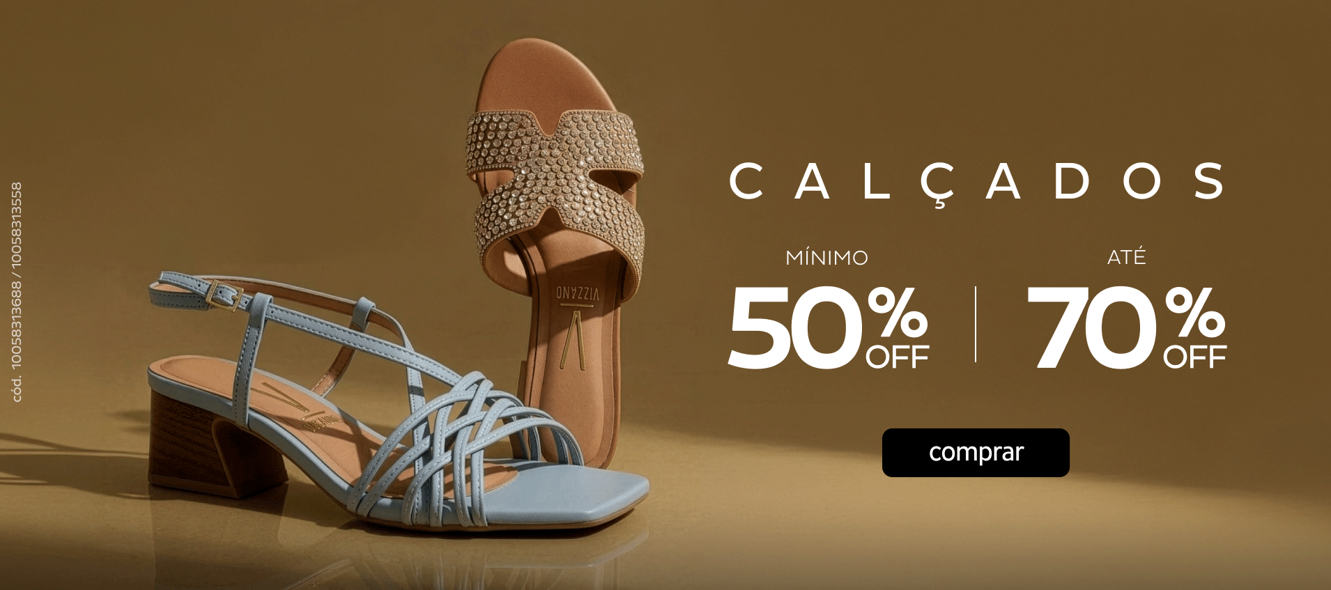 Calçados com até 70OFF Calçados com até 70OFF