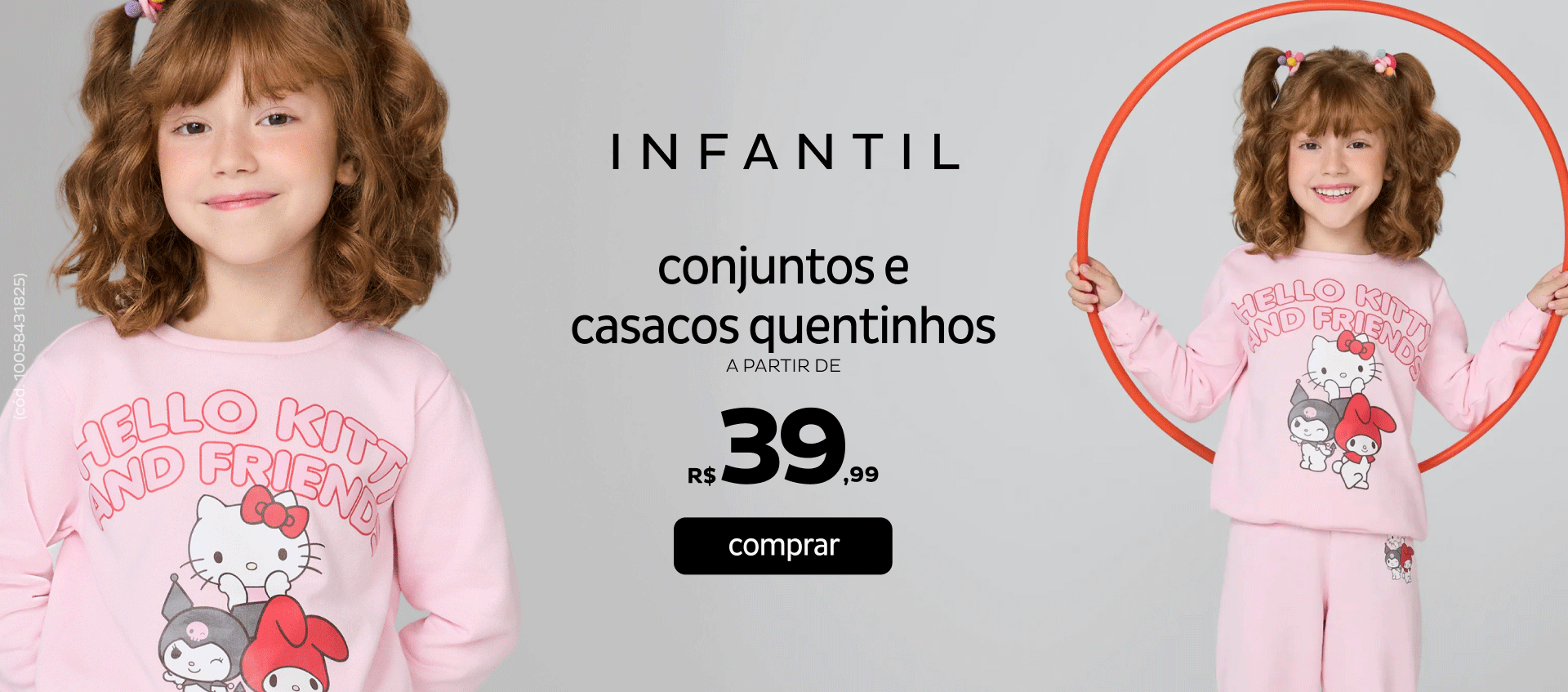 Conjuntos e Casacos Quentinhos a partir de R$39,99 Conjuntos e Casacos Quentinhos a partir de R$39,99