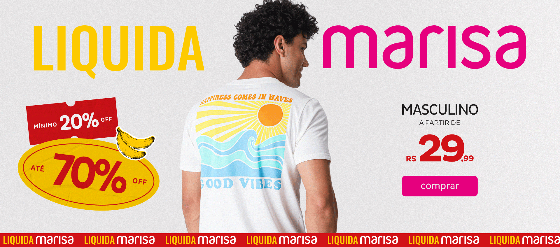 Masculino a partir de R$29,99 Masculino a partir de R$29,99