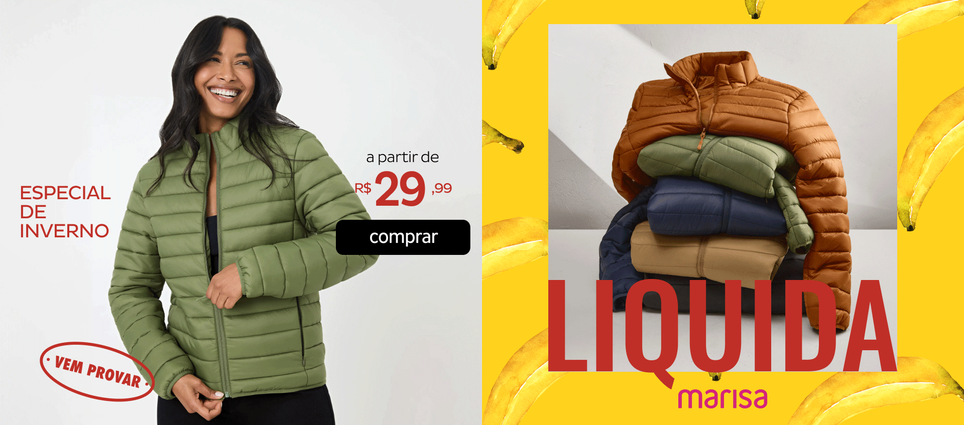 Especial de Inverno a partir de R$29,99 Especial de Inverno a partir de R$29,99