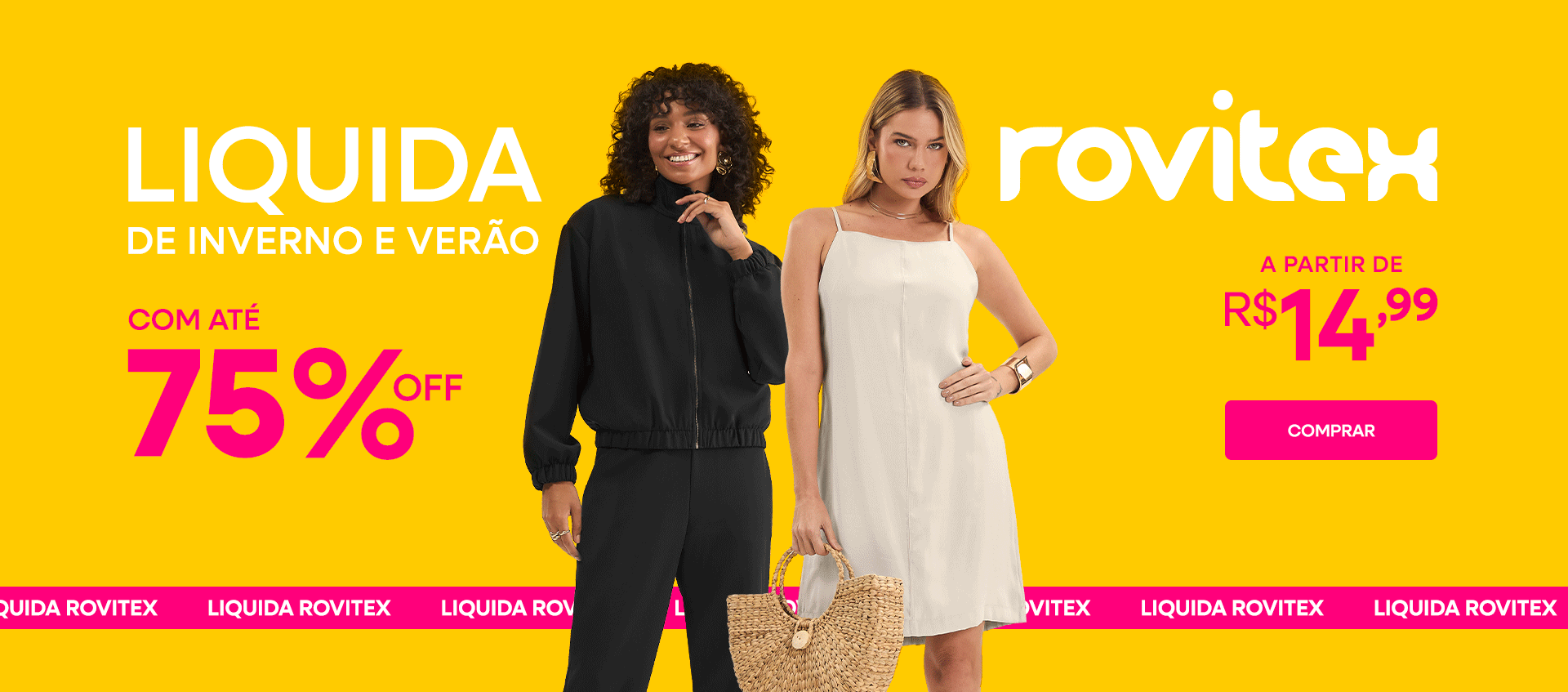 Rovitex com até 75OFF Rovitex com até 75OFF