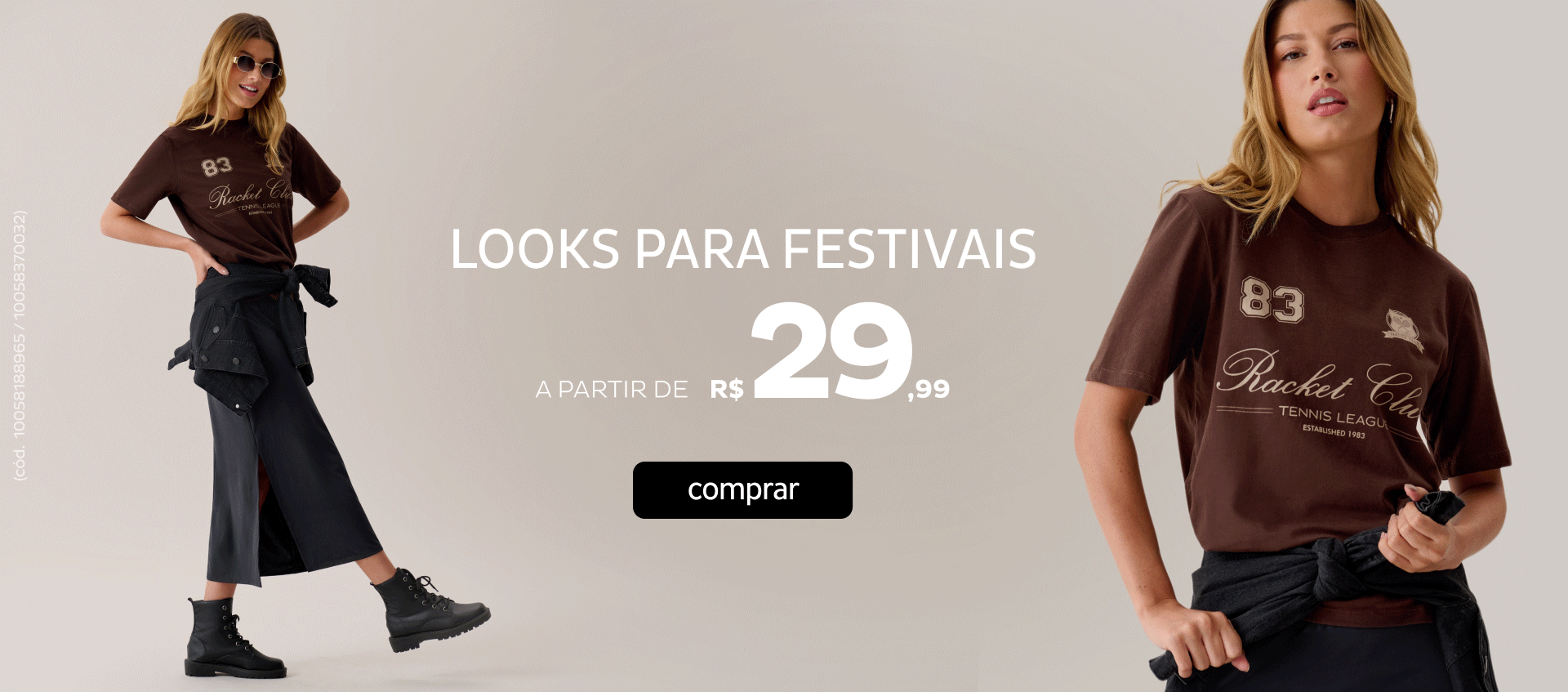Look para festivais Look para festivais