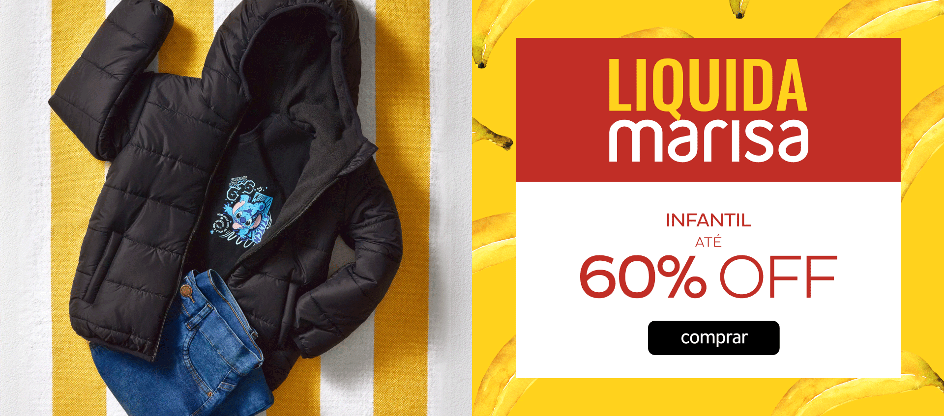 Inverno Infantil com até 60 OFF Inverno Infantil com até 60 OFF