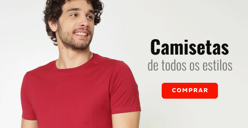 Camisetas de todos os estilos