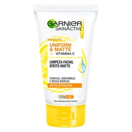 Limpeza Facial Garnier Uniform e Matte 120g