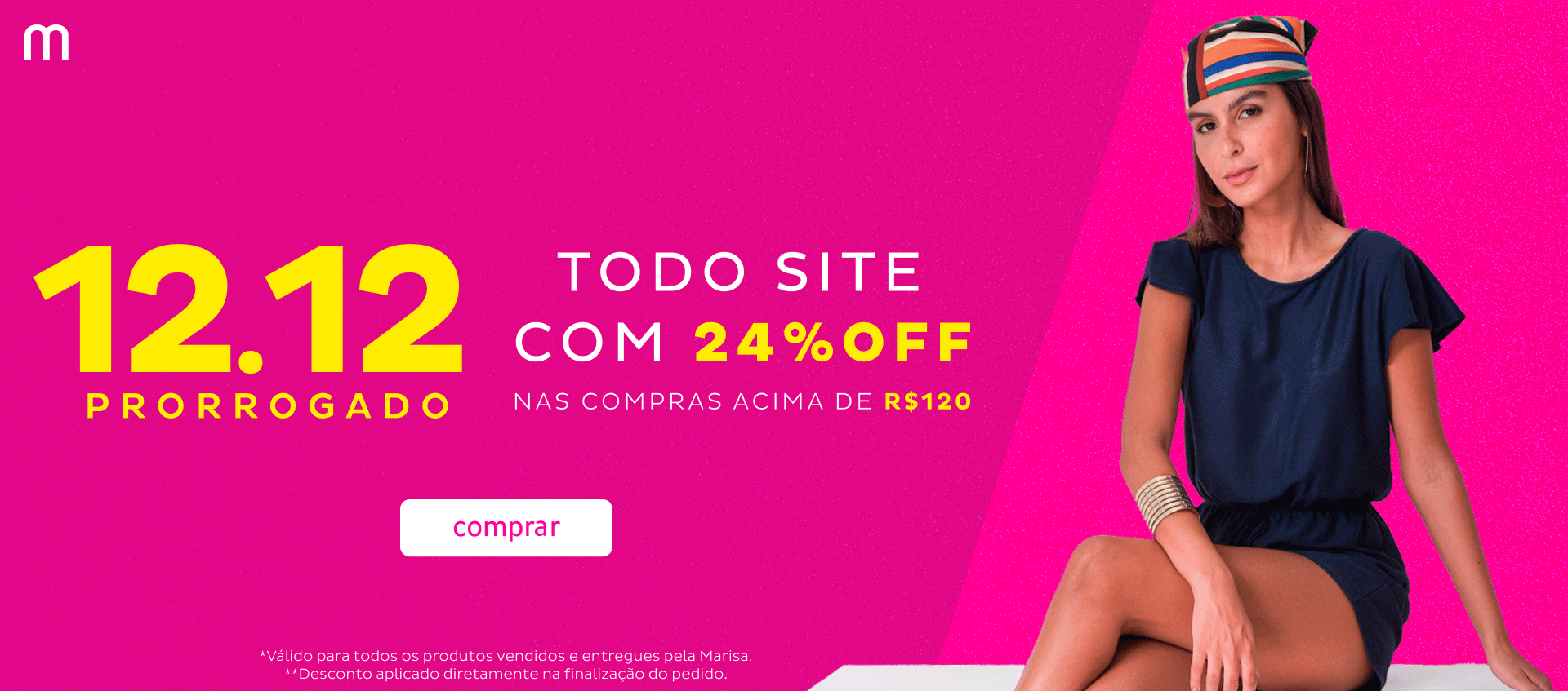 Site todo com 24% de desconto acima de R$120 Site todo com 24% de desconto acima de R$120