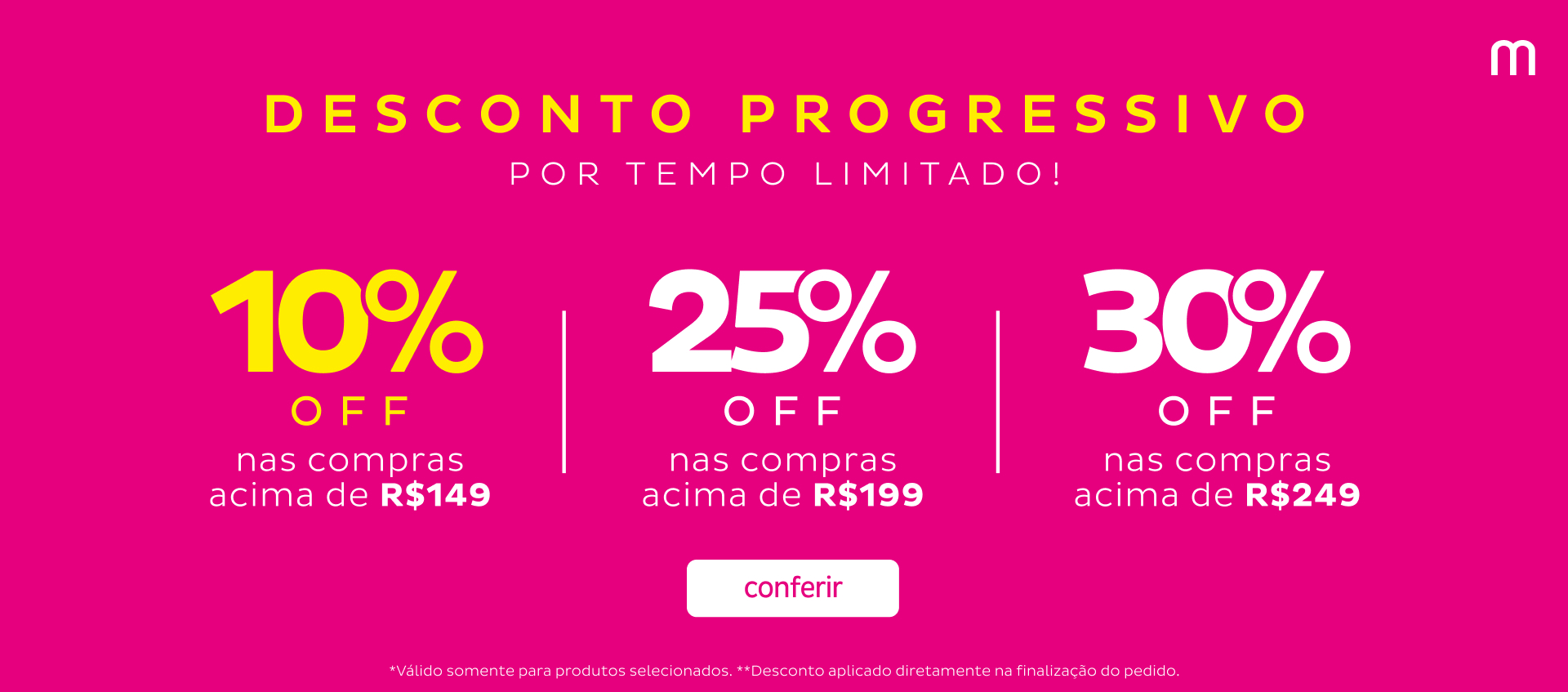 Desconto Progressivo Desconto Progressivo