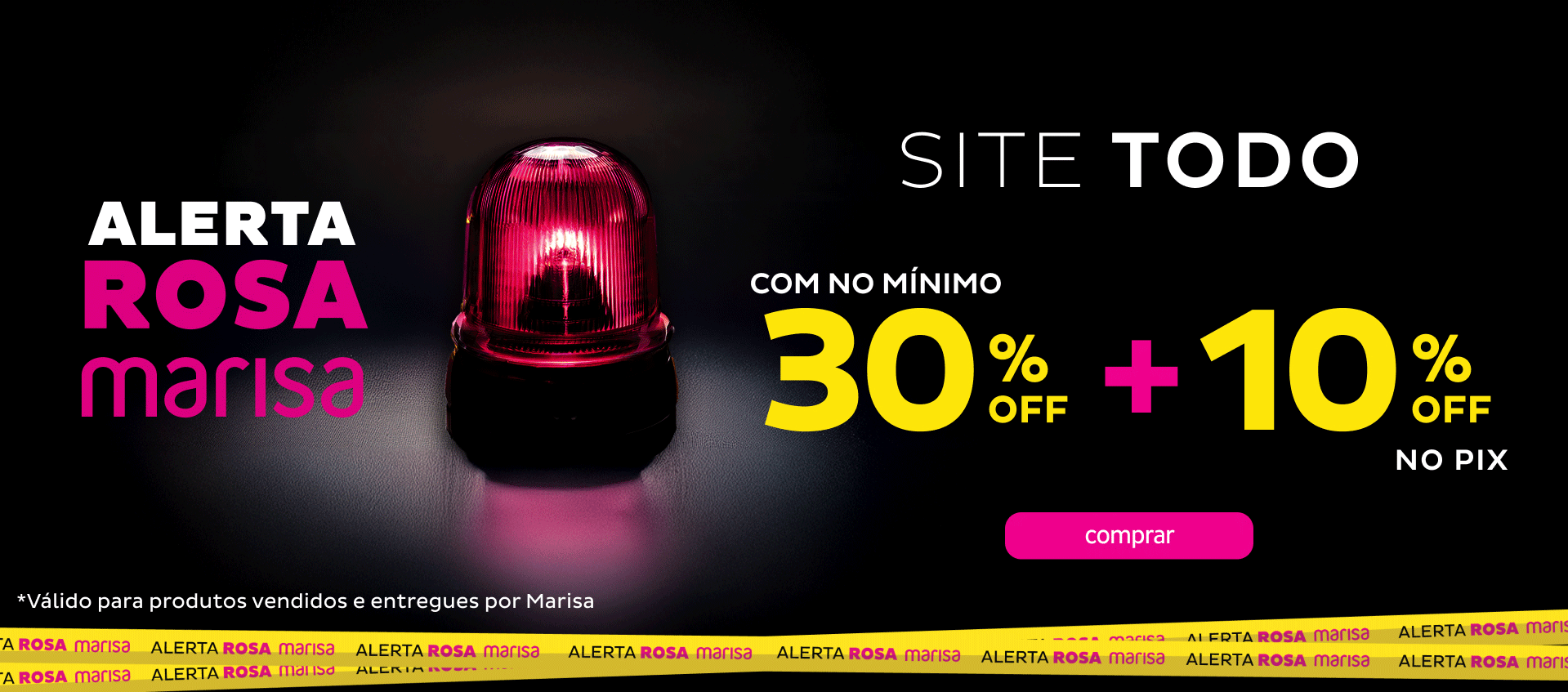 SITE TODO 30%OFF + 10% OFF NO PIX