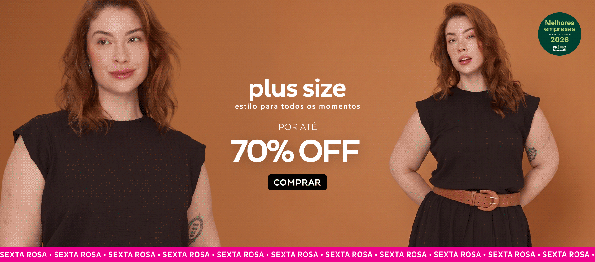 Plus Size por até 70OFF Plus Size por até 70OFF