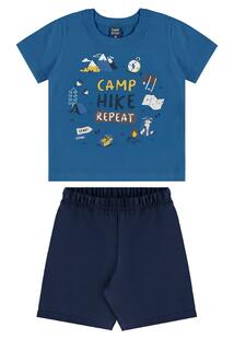 Conjunto Camiseta Camp e Hike Bee Loop