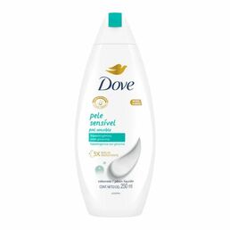 Kit c/4 Sabonete Líquido Dove 250ml Pele Sensivel