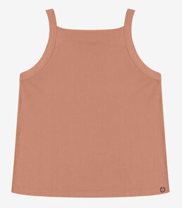 Regata Visco Tricot Feminina Endless Marrom