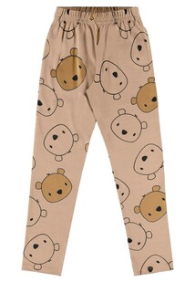 Calça Legging Infantil em Cotton Bee Loop