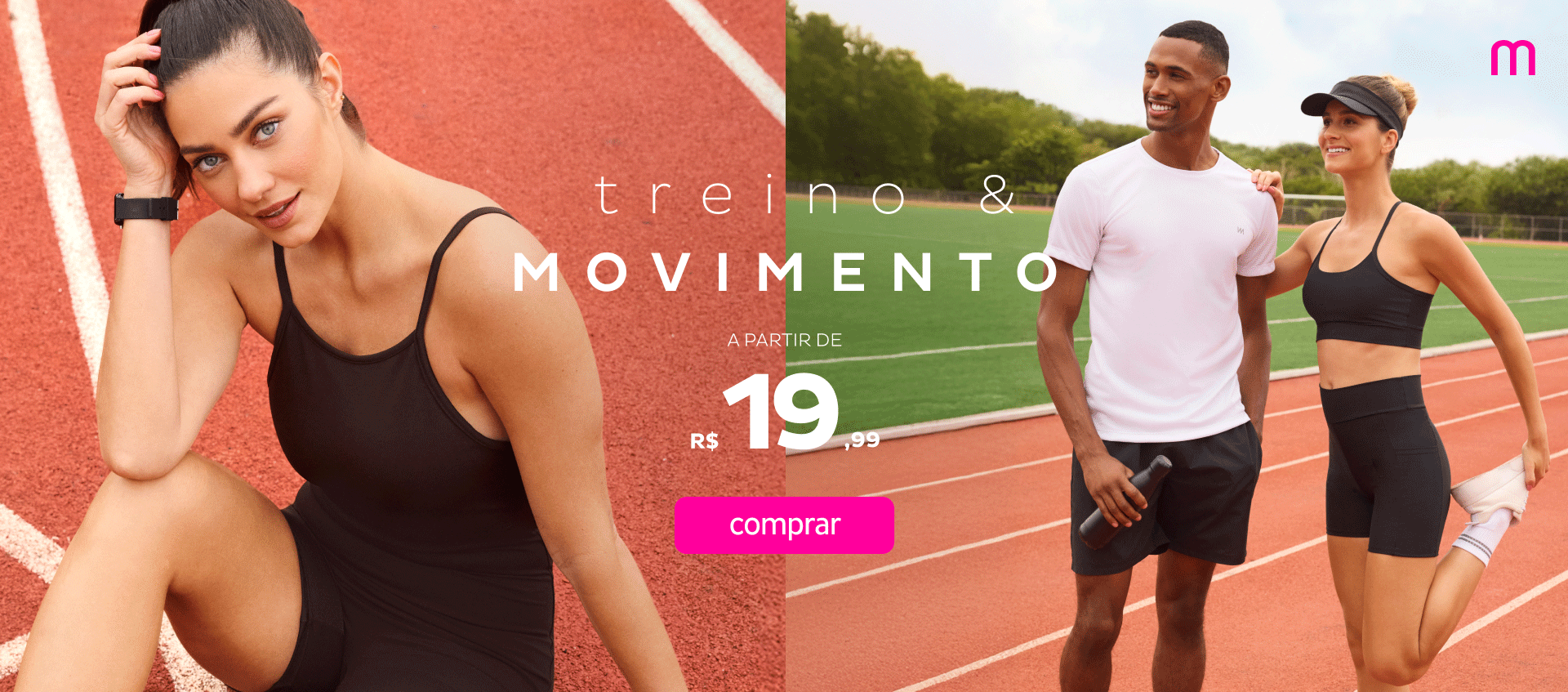 Treino e Movimento a partir de R$ 19,99 Treino e Movimento a partir de R$ 19,99