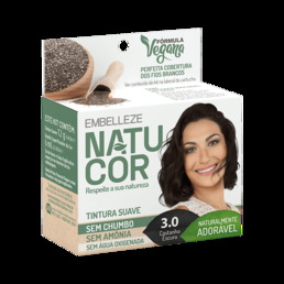 Tintura Natucor Cor:3.0 Castanho Escuro