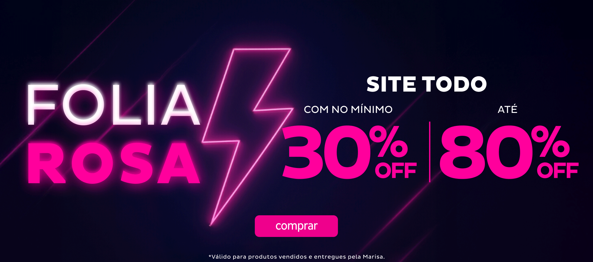 Folia Rosa com no mínimo 30%OFF até 80%OFF Folia Rosa com no mínimo 30%OFF até 80%OFF