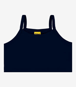 Top De Alça Infantil Rovi Kids Azul