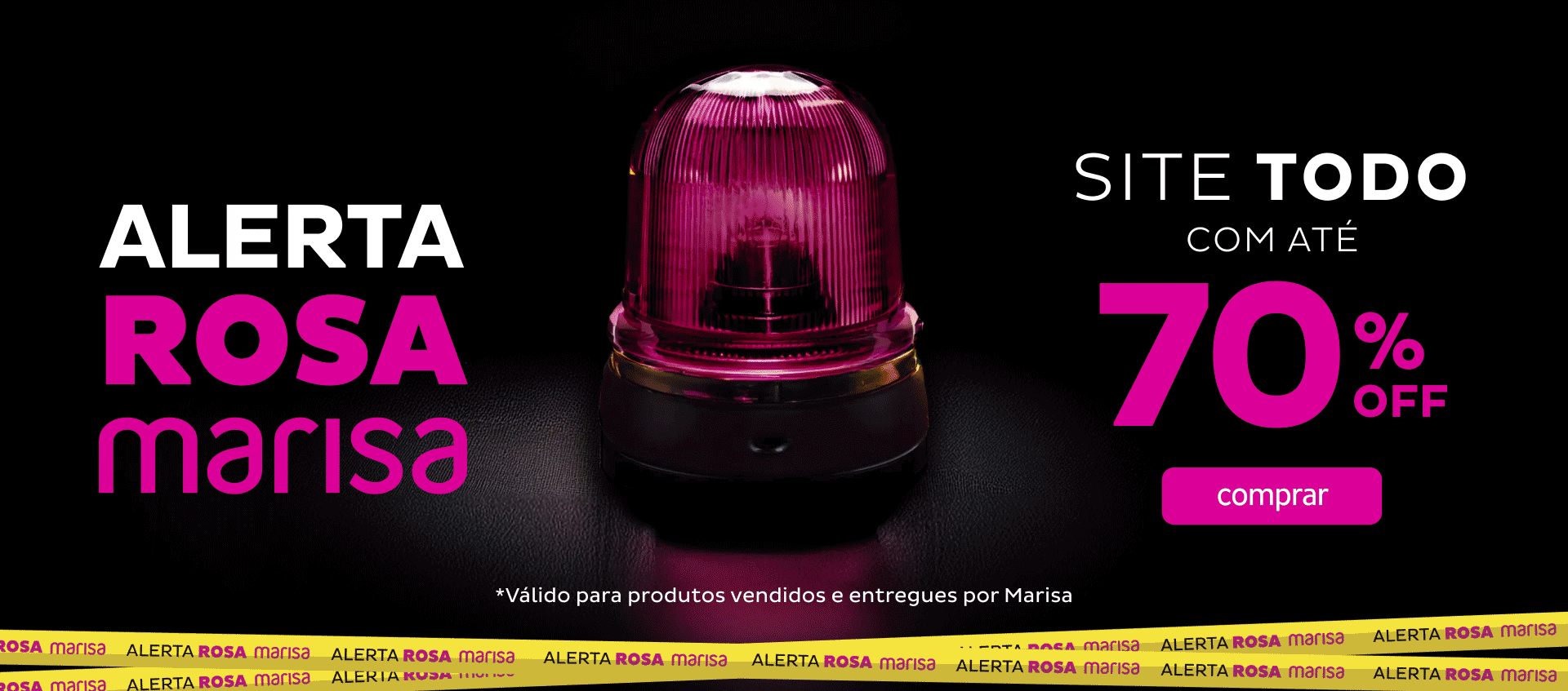 Alerta Rosa - Site todo com até 70OFF Alerta Rosa - Site todo com até 70OFF