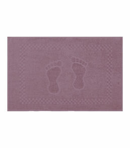 Toalha De Piso Pezinho Em Jacquard Appel Rosa
