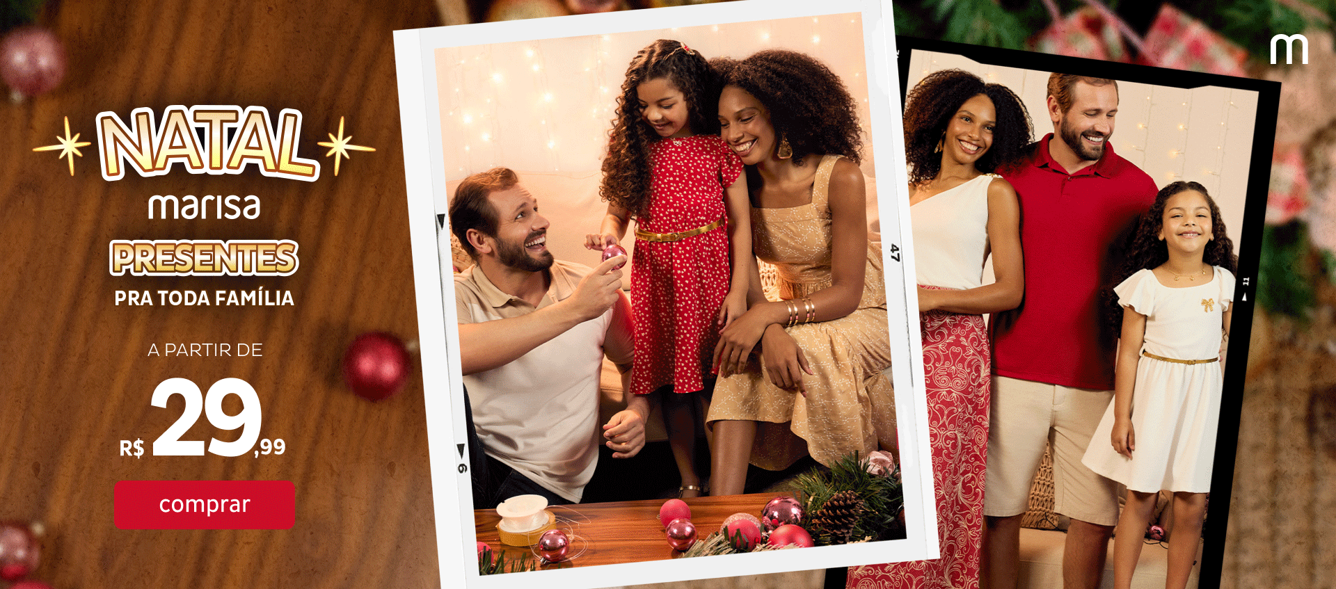 Natal para toda a Família a partir de R$29,99