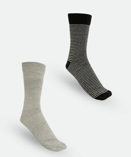 Kit 2 Pares Meias Masculina Cano Longo MR