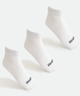 Kit 3 Pares Meias Cano Curto Feminina
