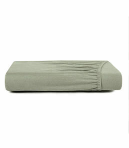 Lençol Solteiro Malha Fio Penteado Altenburg Verde