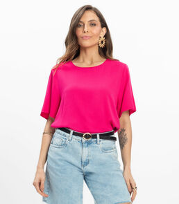 Blusa Viscose Double Feminina Endless Rosa